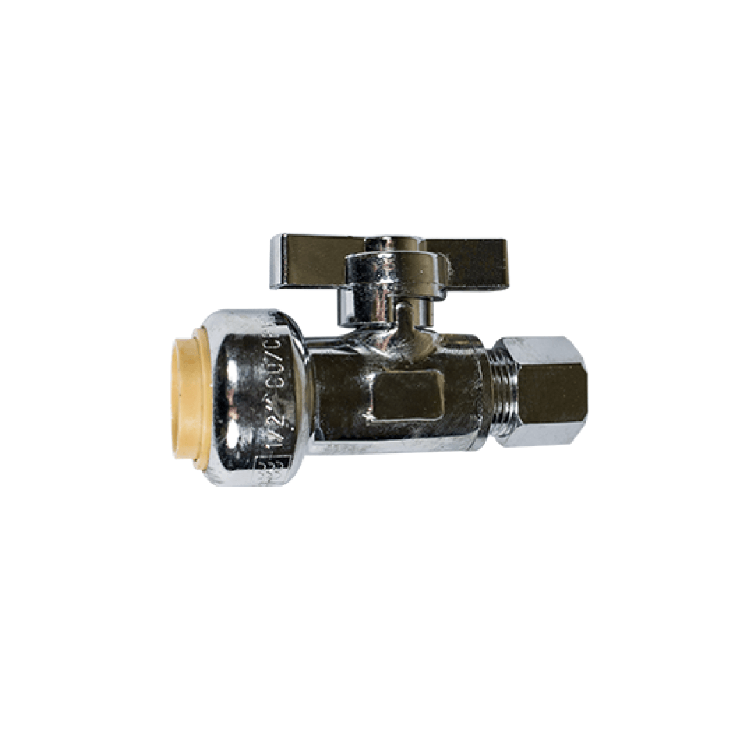 1/2″ Pf X 3/8″ Comp Push Fit Straight WATERLINE