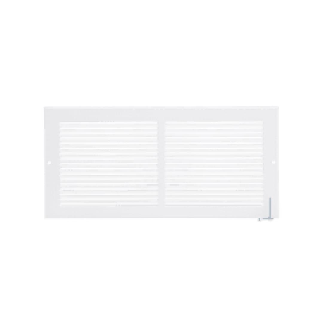 12" x 6" Painted Return Air Sidewall Grille - RG0385 - TESCO Building Supplies