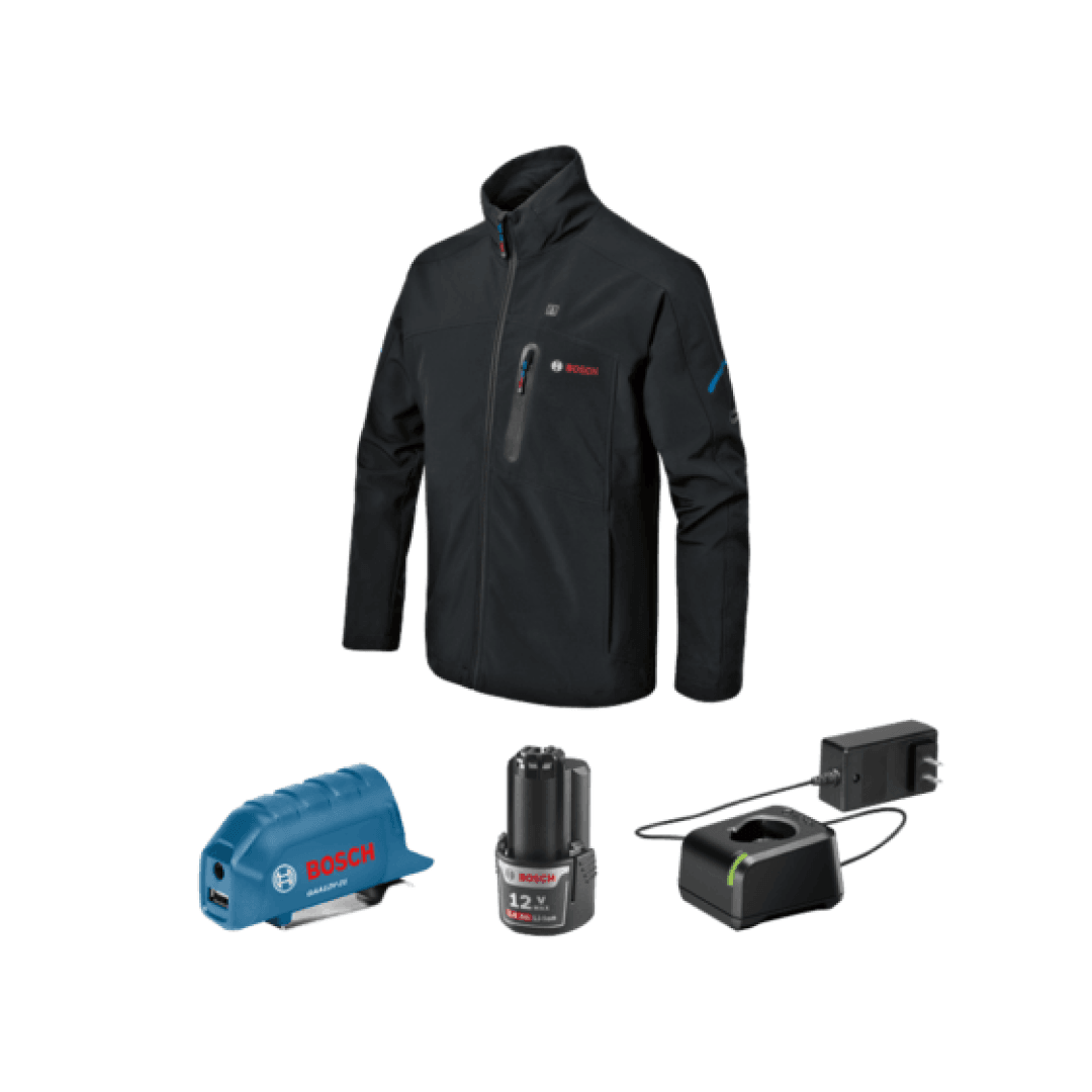 12V Max Heated Jacket Kit with Portable Power Adapter - TESCO Building Supplies