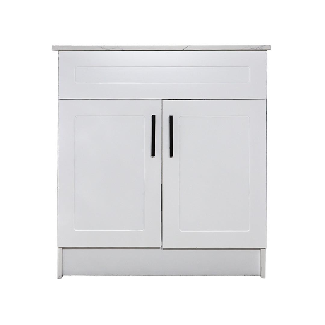 36" White MDF Vanity Base Without Drawer - TESCO Building Supplies