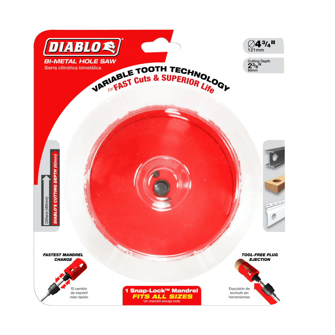 4-3/4 in. Bi-Metal Hole Saw DIABLO