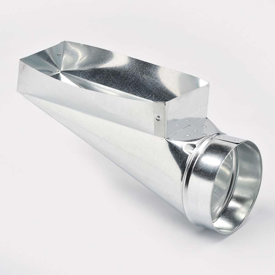 4 X 10 End Boot Duct Fitting TESCO Building Supplies 4-x-10-end-boot-duct-fitting-tesco-building-supplies