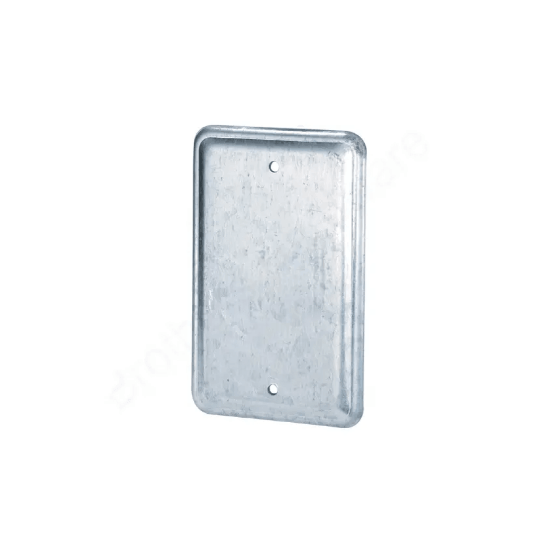 4" x 2-1/2" Utility Electrical Box Blank Cover - 11C4 - TESCO Building Supplies