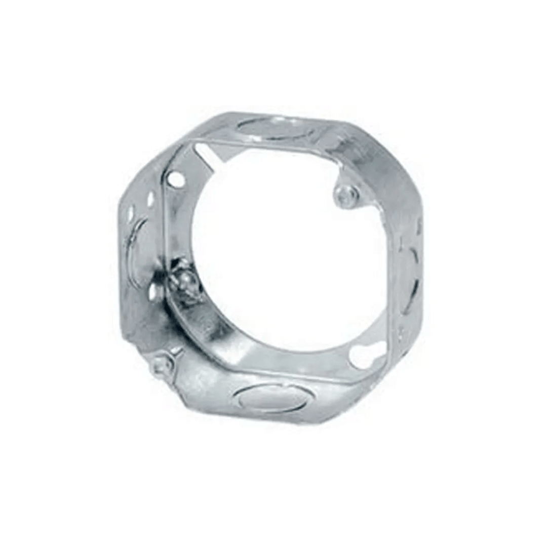 4"x 4" x 1-1/2" Galvanized Electrical Octagonal Box - 55151-K - TESCO Building Supplies