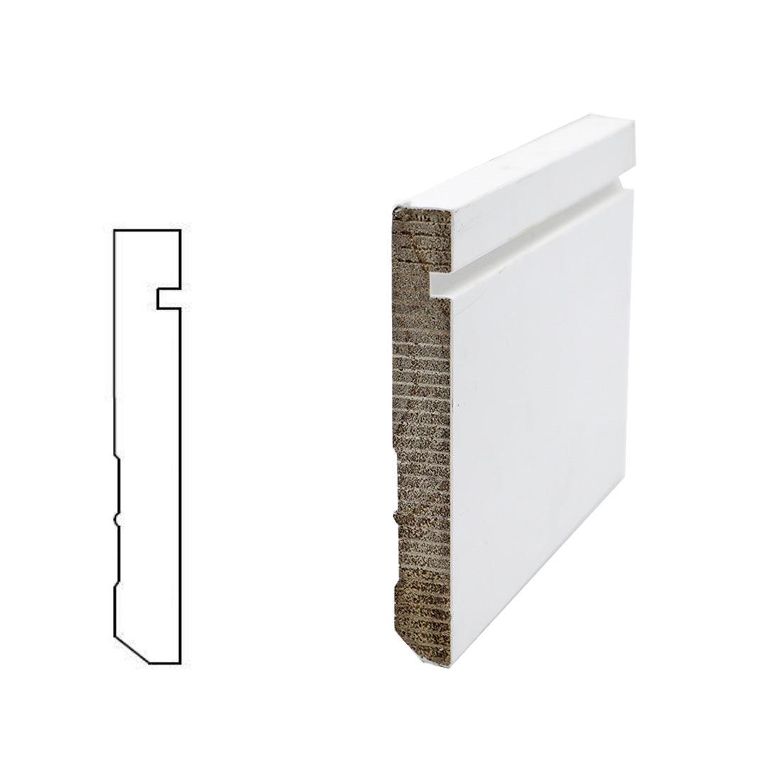 5-1/2" x 12ft Notch Baseboard - DF12 - TESCO Building Supplies