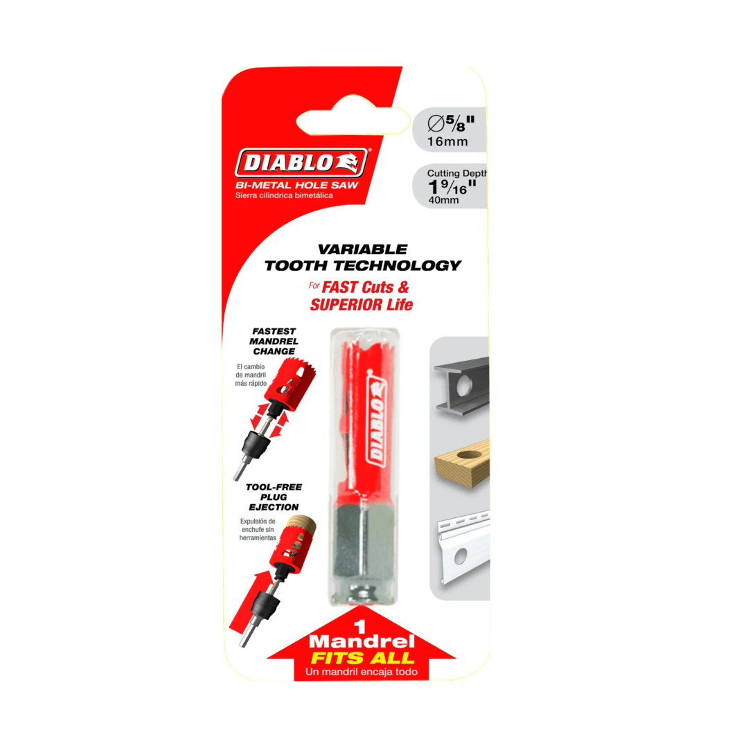 5/8 in. Bi-Metal Hole Saw DIABLO
