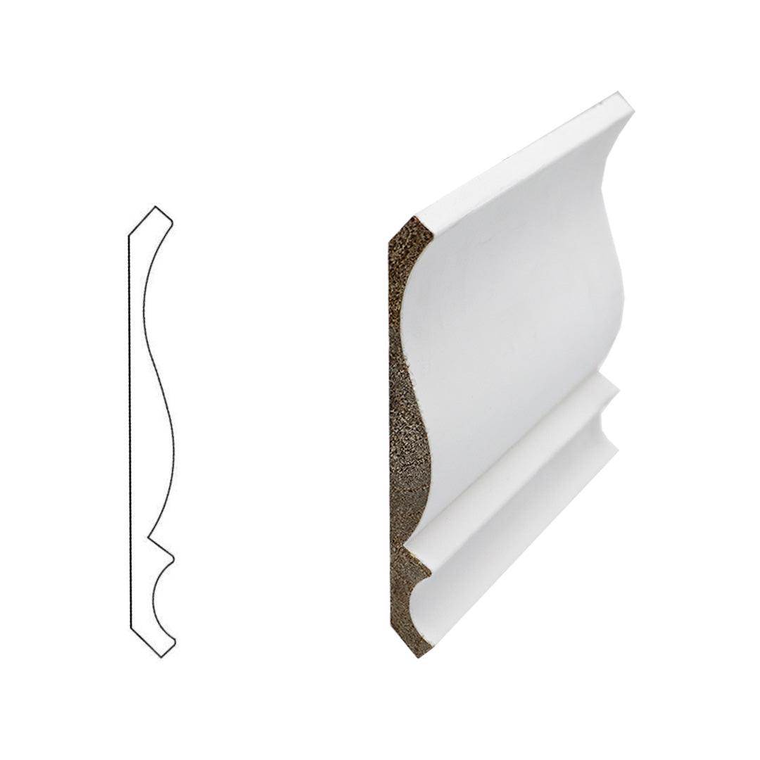 7" X 12ft Wood Moulding - EE12 - TESCO Building Supplies