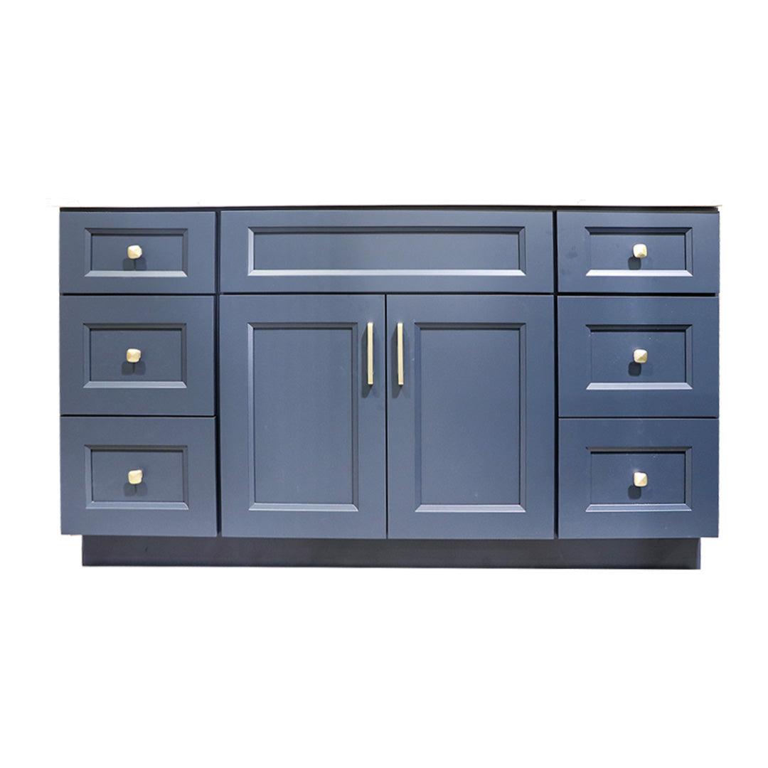 72" Hardwood Vanity Base With 6 Drawers - TESCO Building Supplies