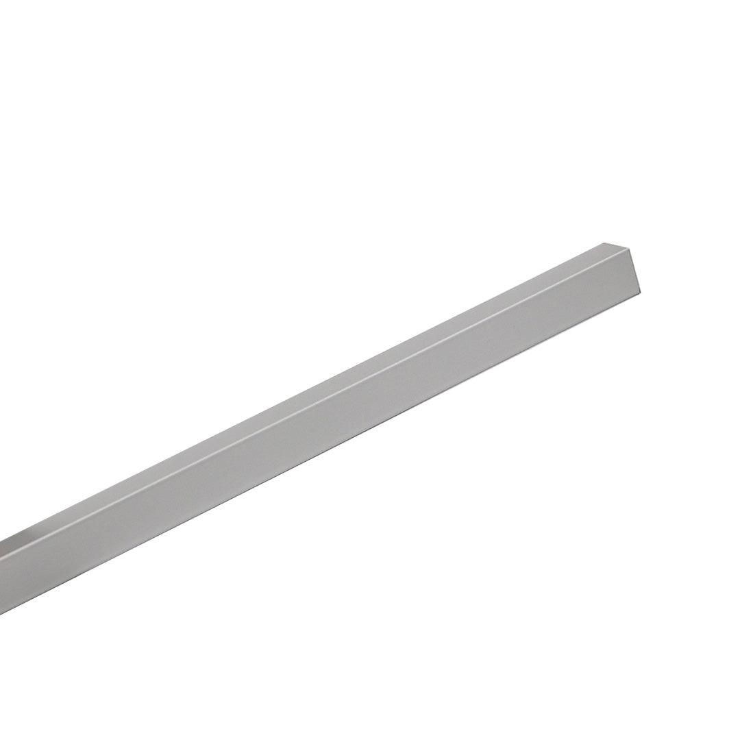 7/8 in x 7/8 in x 12 ft White Metal Wall Angle / Mould for Ceiling Suspension System - TESCO Building Supplies