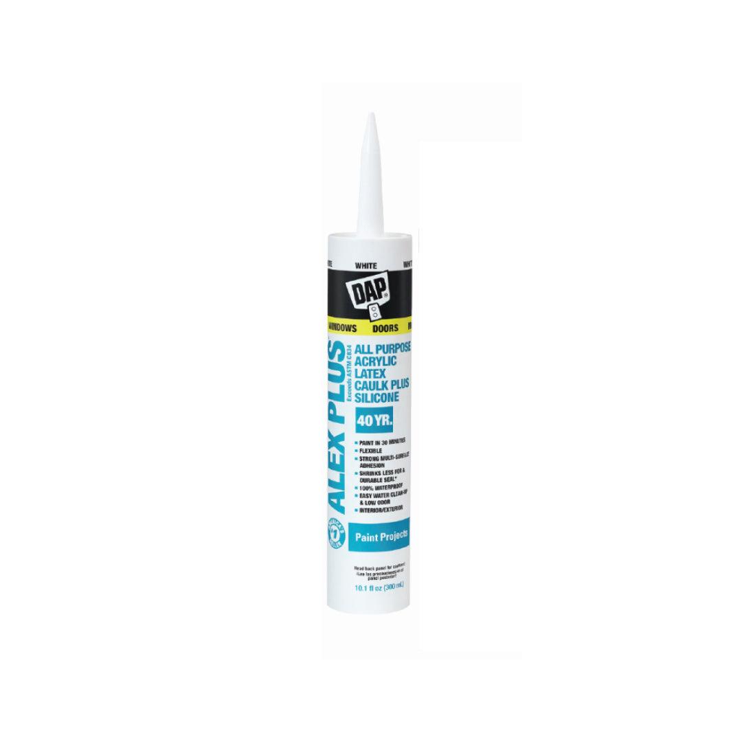 ALEX PLUS All-purpose Acrylic Latex Caulk Plus Silicone - TESCO Building Supplies