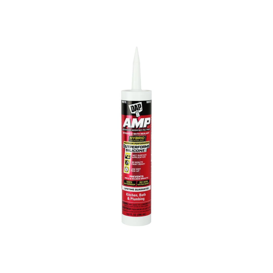 AMP Advanced Modified Polymer Waterproof Kitchen, Bath and Plumbing Sealant 300ml - TESCO Building Supplies