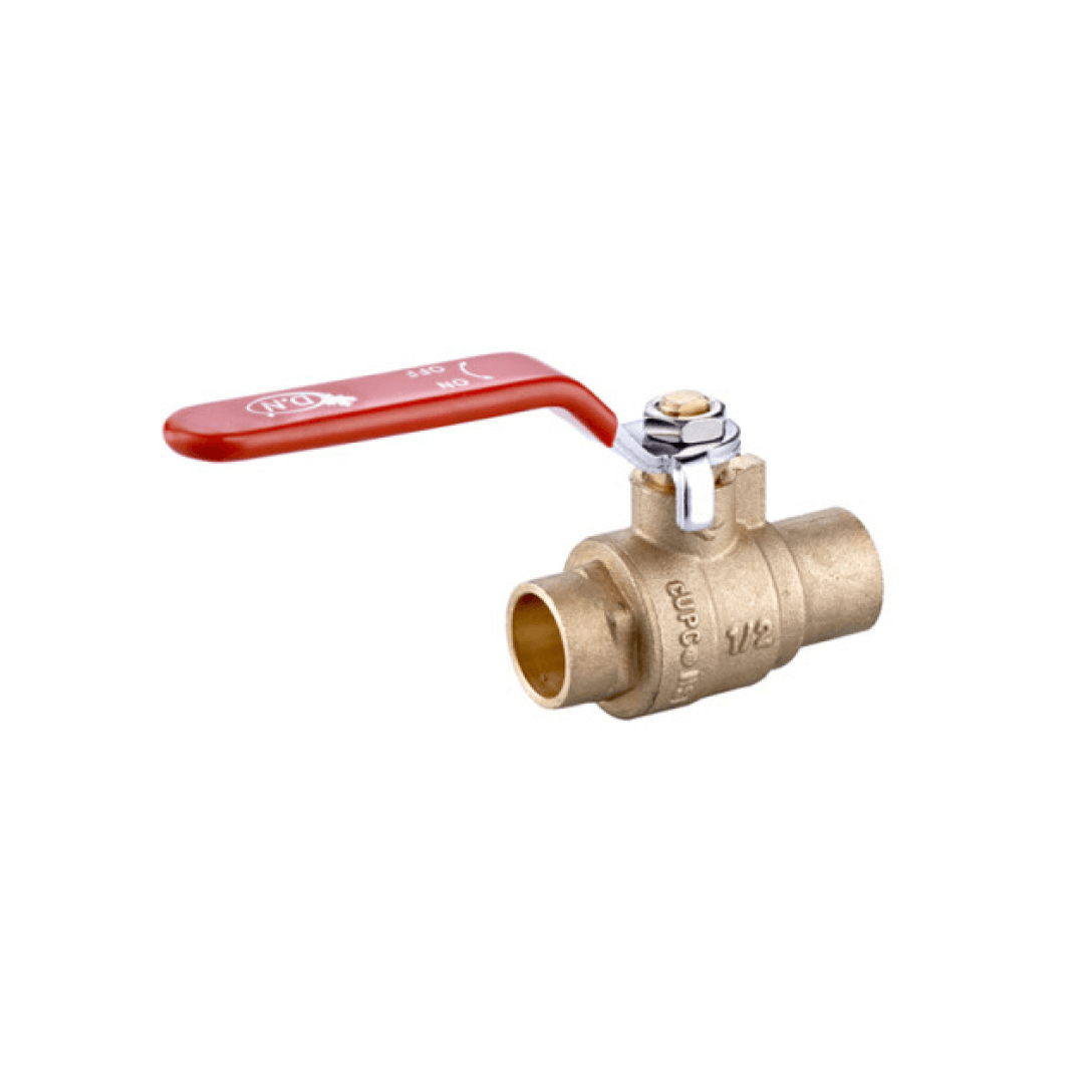 Ball Valve 1/2" Solder - 611011-CBV - TESCO Building Supplies