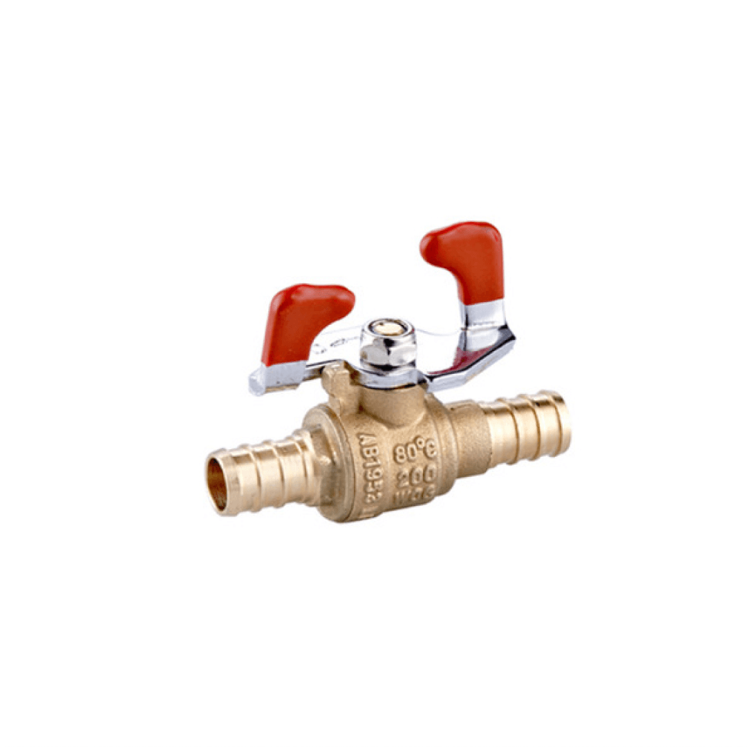 Ball Valve T Handle 3/4" Pex - 611055-PBV - TESCO Building Supplies