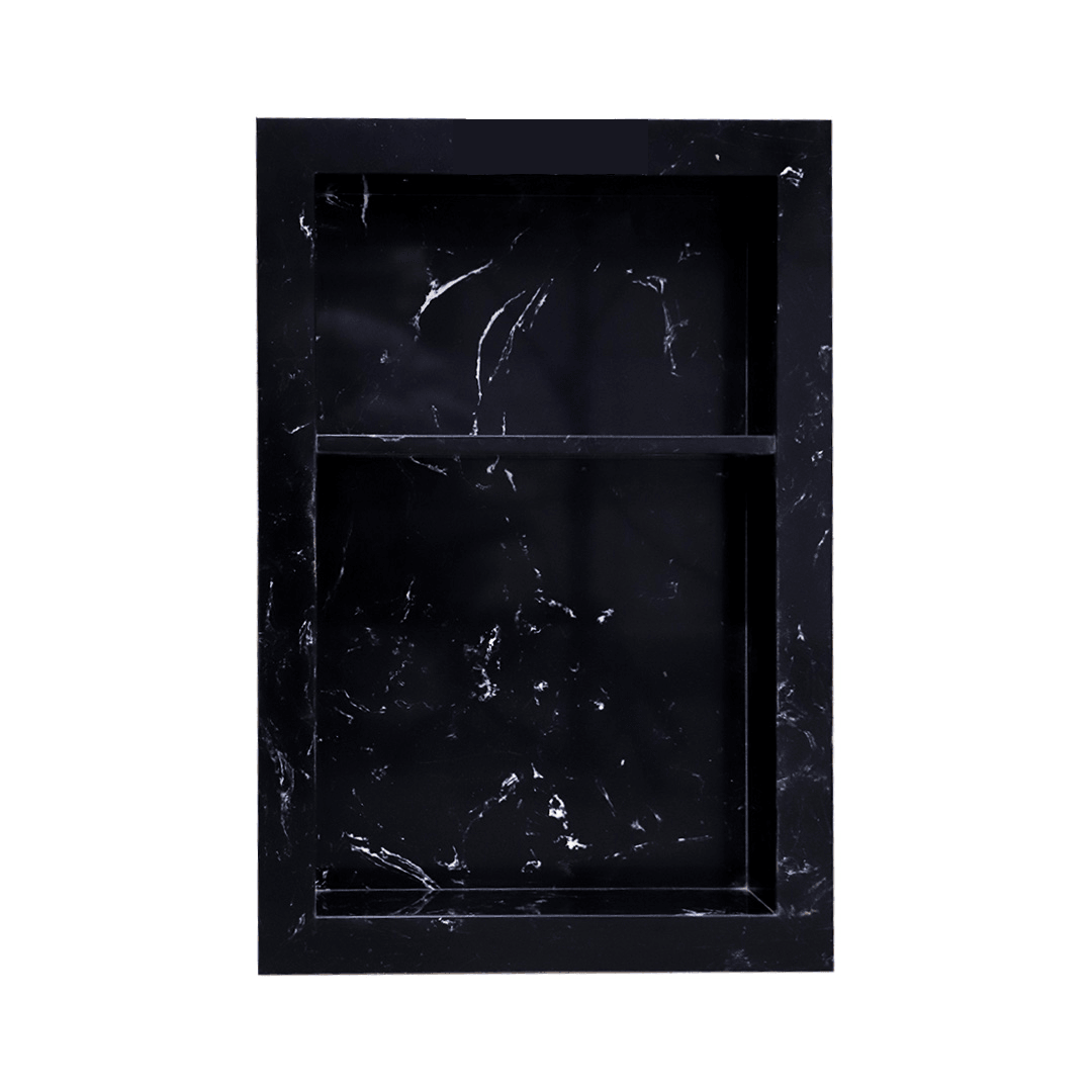 Bathroom Shower Shampoo Quartz Niche with Shelf - E - TESCO Building Supplies