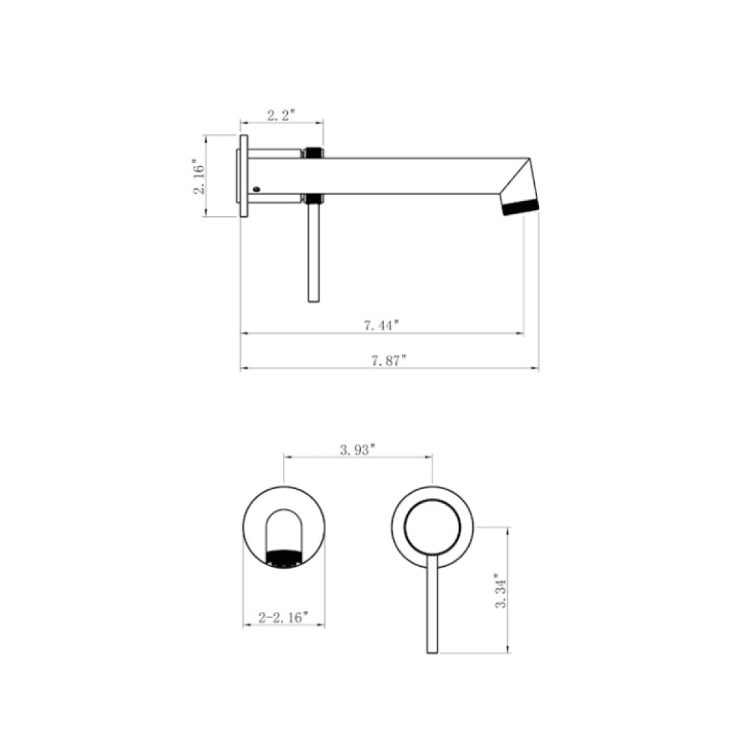 Bathroom Sink Faucet - F14200 KODAEN INC.