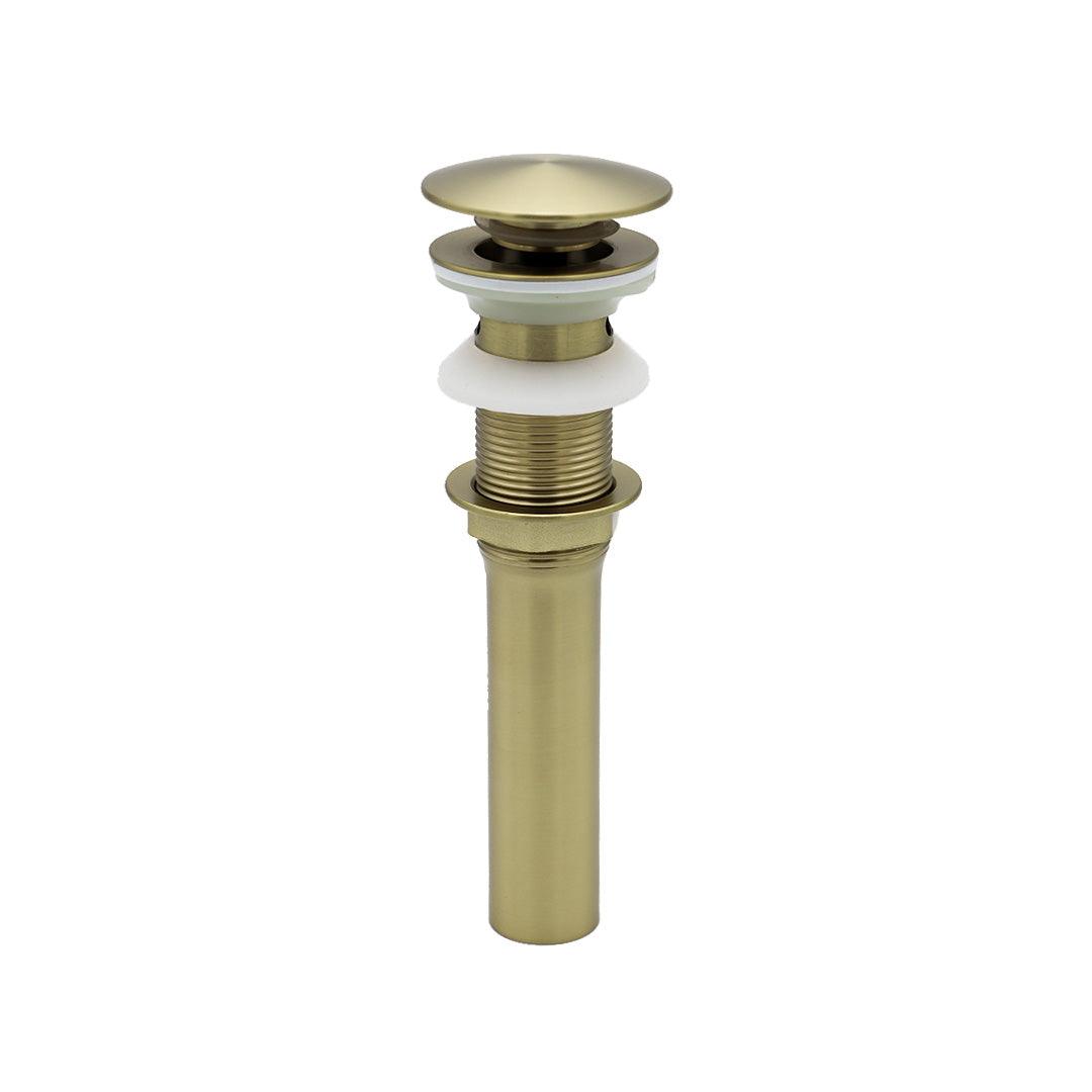 Bathroom Vanity Sink Pop-up Drain in Gold - 26026 - TESCO Building Supplies