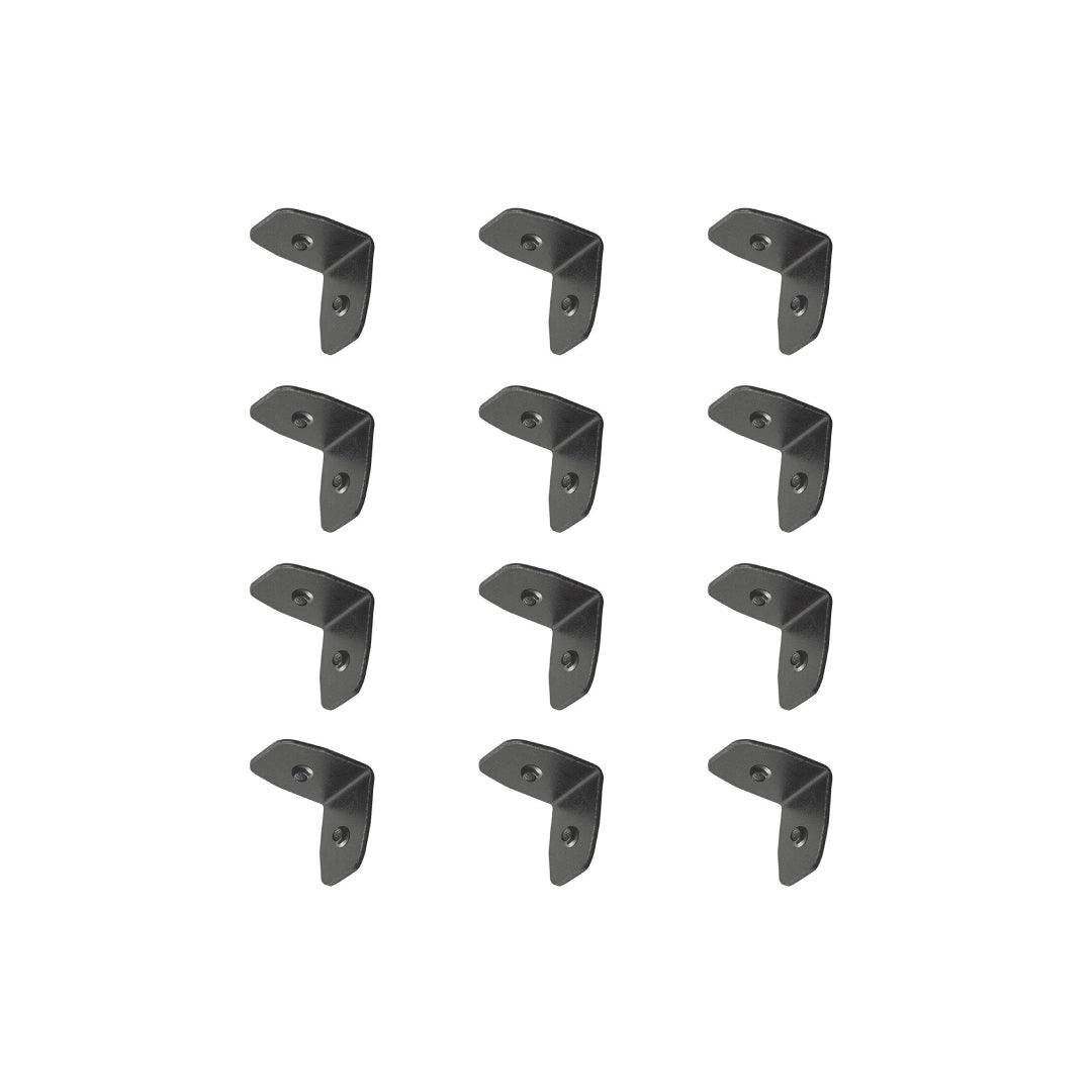 Black Galvanized Steel 2″ Traditional Rafter Clips (12 pcs) - RC3 - TESCO Building Supplies