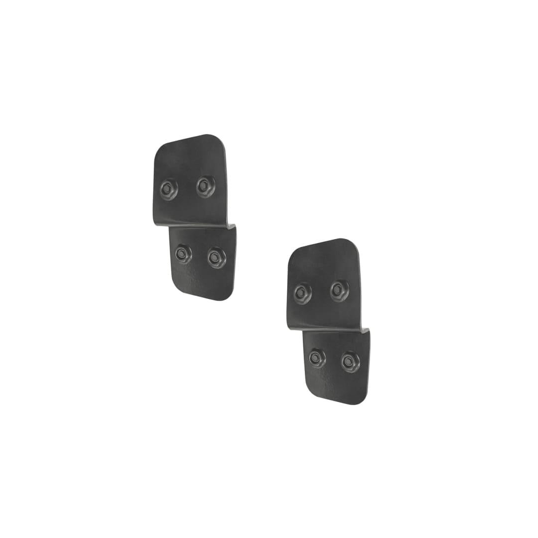 Black Galvanized Steel 6″ Decorative Post to Beam Supports (2 pcs) - P2B7 - TESCO Building Supplies