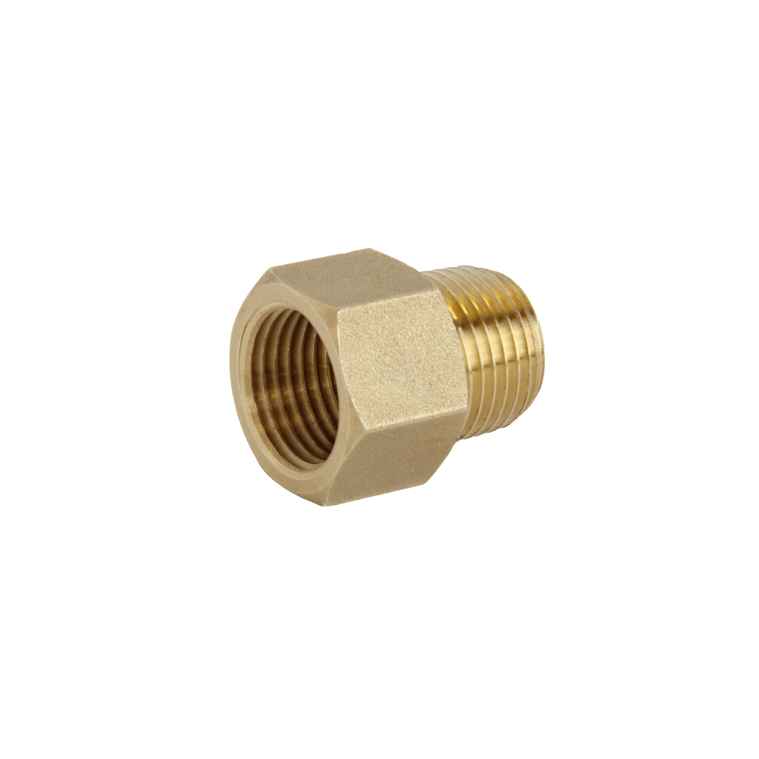 Brass Adapter 1/2″ MPT x 1/2″ FPT - 6110871-BMFA - TESCO Building Supplies