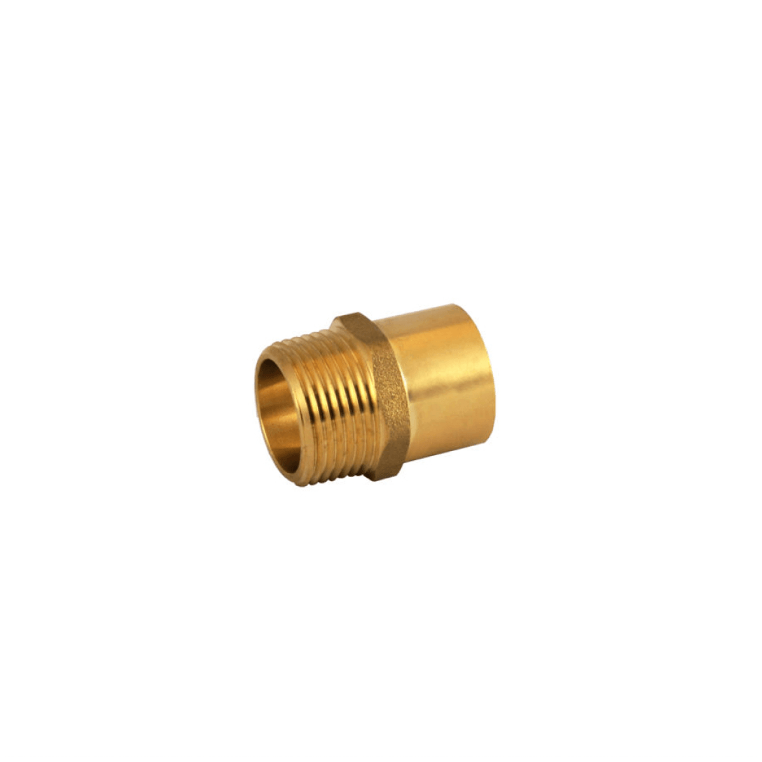 Brass Adapter 3/4" Female Sweat x 3/4" MPT - 6110722-BSMA - TESCO Building Supplies