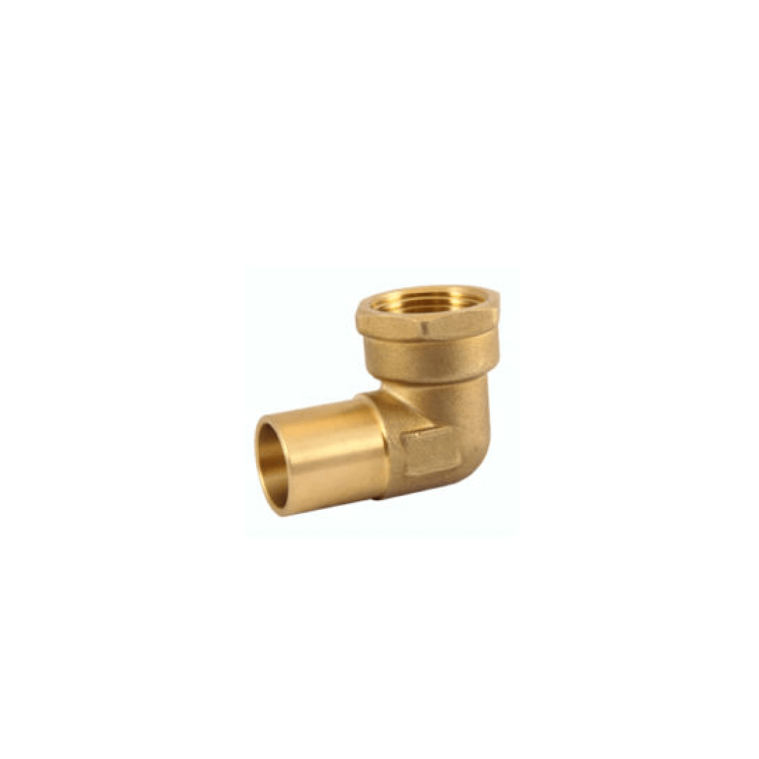 Brass Elbow 3/4" FPT x3/4" Male Sweat - - TESCO Building Supplies