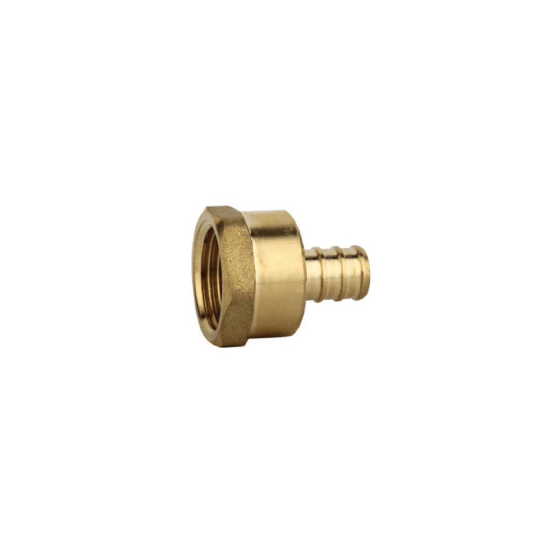 Brass Pex Adapter 1/2" Pex x 3/4" FPT - 611812-BPFA - TESCO Building Supplies