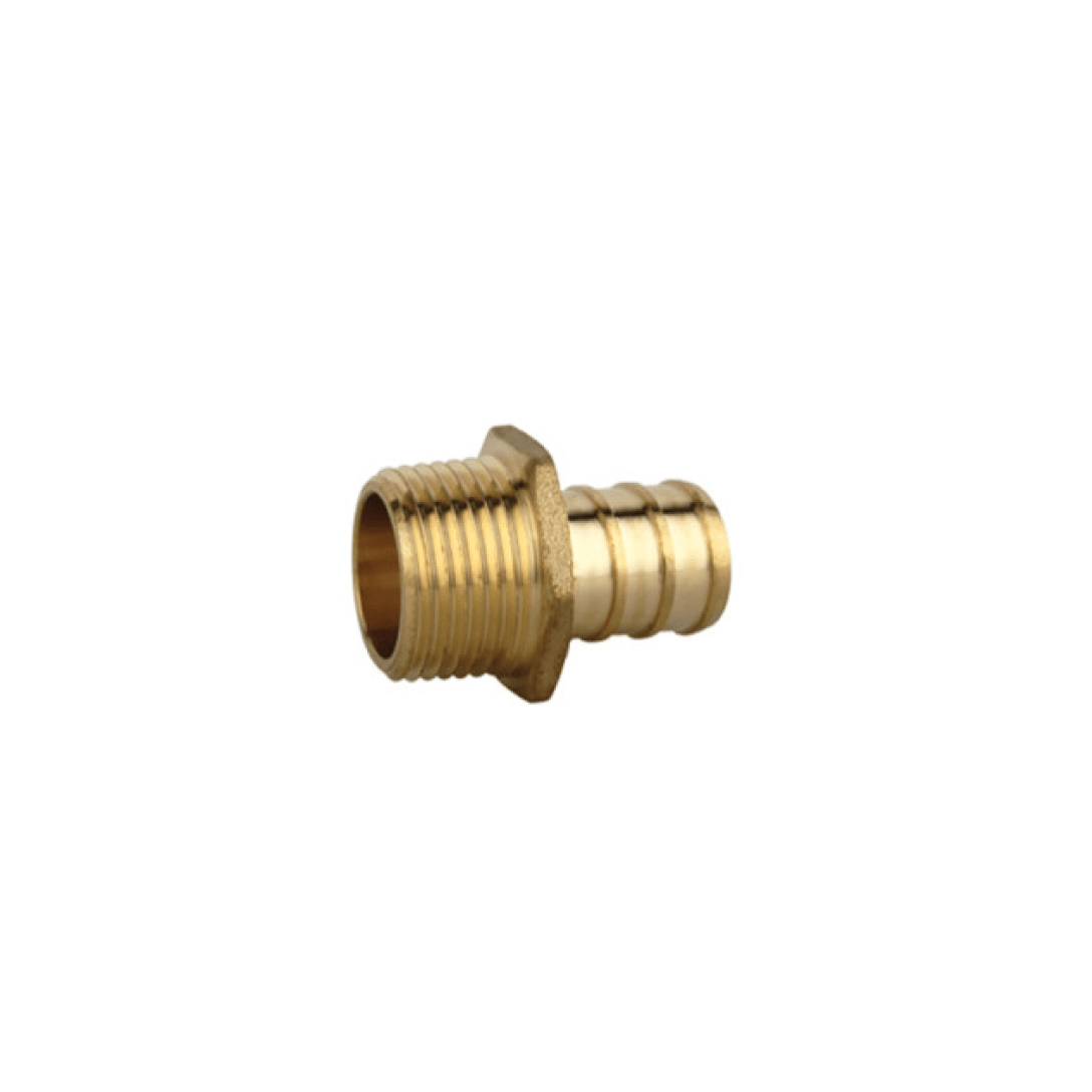 Brass Pex Adapter 3/4" Pex x 3/4" MPT - 611722-BPMA - TESCO Building Supplies