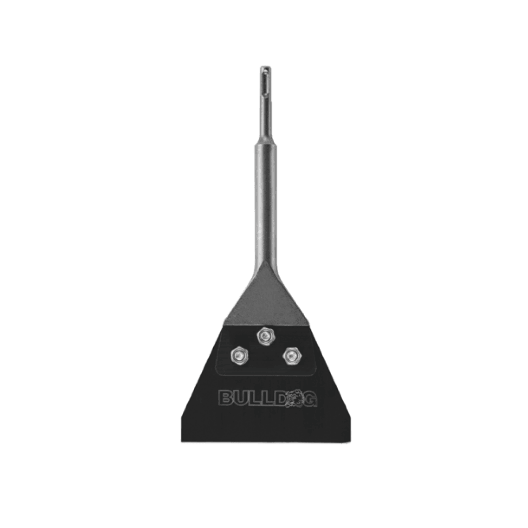 Bulldog Black Steel Flooring Scraper 5 x 11-in - HS1418 - TESCO Building Supplies