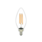 Candle Filament LED Light Bulb E12 3.8W - VO-FCAW3.8 - TESCO Building Supplies