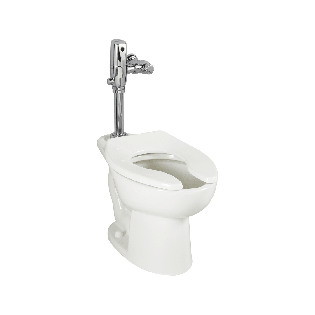 Commercial Toilets Madera™ 15" Height Top Spud Elongated EverClean™ Bowl - Model: 3451001.020 - TESCO Building Supplies