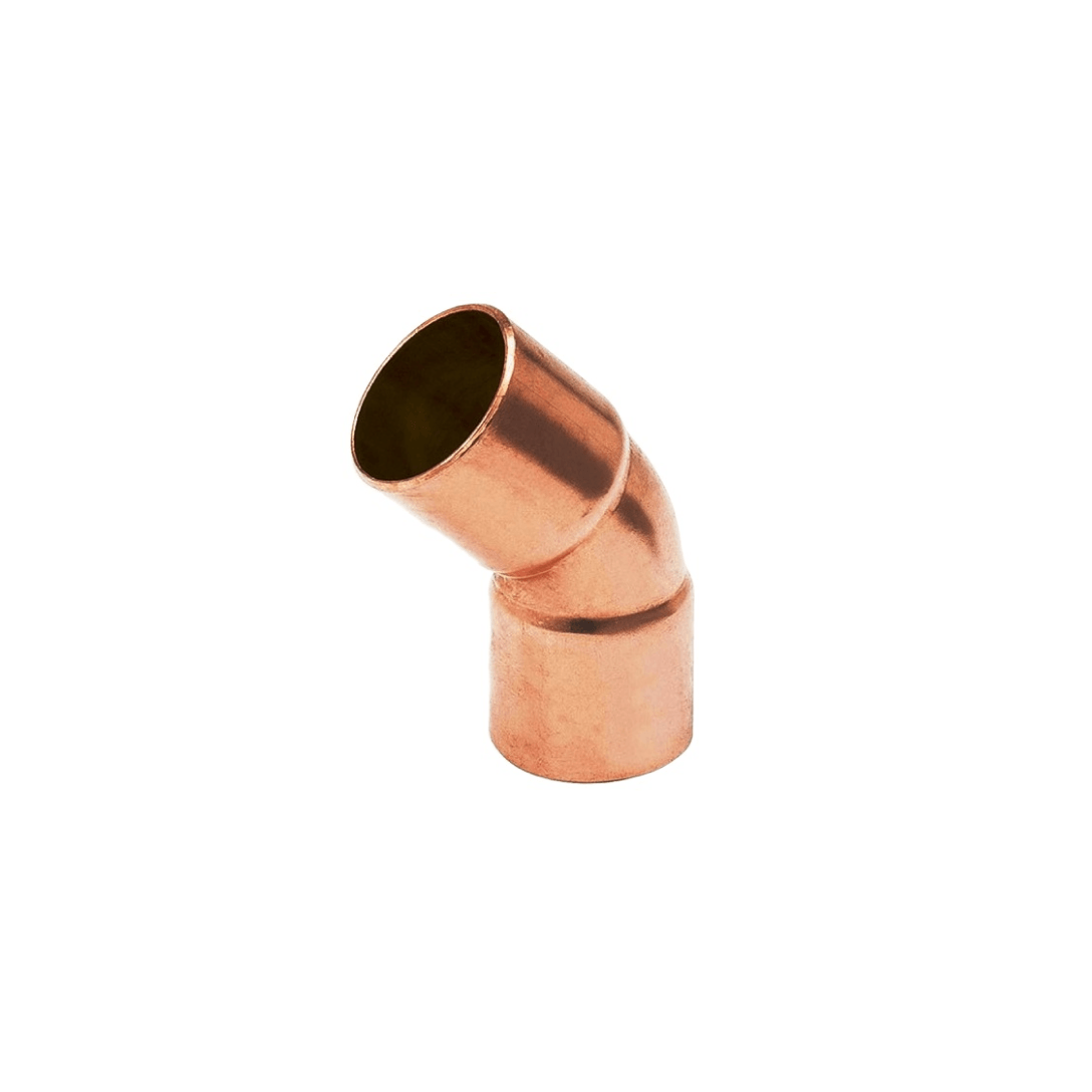 Copper Fitting 45° Elbow 1" - TESCO Building Supplies