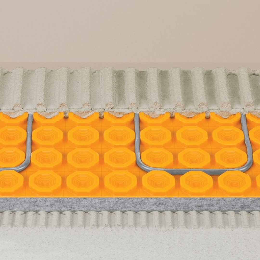 DHD 810M - Ditra-Heat-Duo Uncoupling Membrane With Integrated Sound Control And Thermal Break SCHLUTER