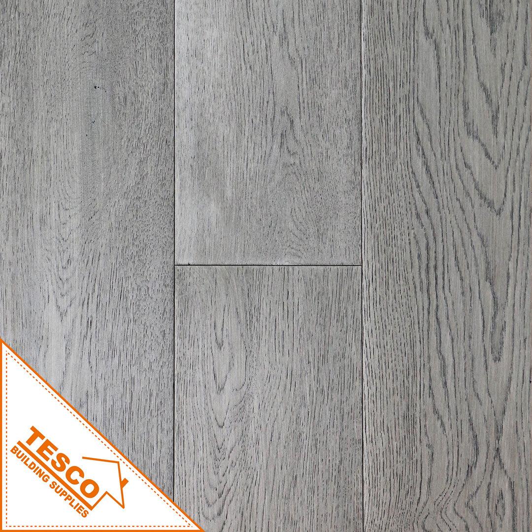 Engineered Hardwood Flooring - Crest Grey 6-1/2" X 3/4 "X RL 23.11sqf/box - TESCO Building Supplies