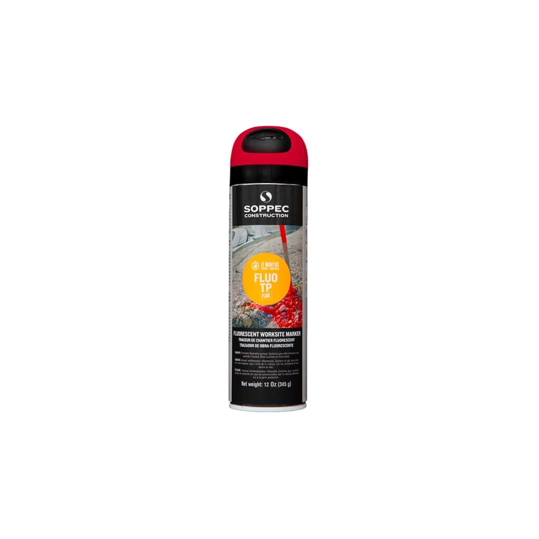 Fluo Tp : Highly Fluorescent Worksite Marking Paint 345g - TESCO Building Supplies
