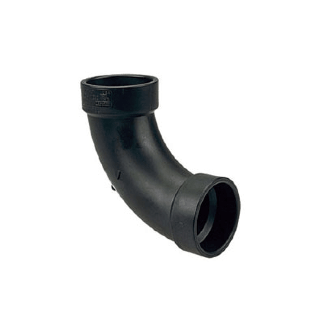 LN304 - 90 Deg Elbow-Extra Long (Hub X Hub) LESSO