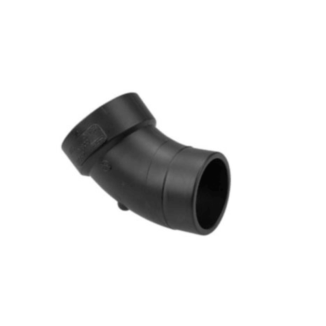 LN323 - 45 Deg Street Elbow-Long (Hub X Hub) LESSO