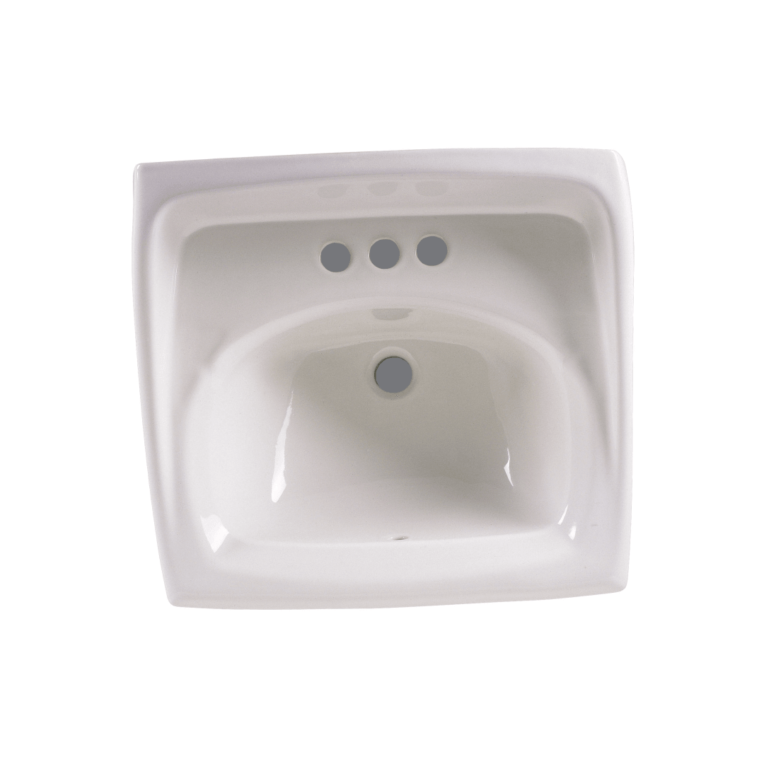 Lucerne™ Wall-Hung Commercial Sink With 4-Inch Centerset - Model: 0355012.020 - TESCO Building Supplies
