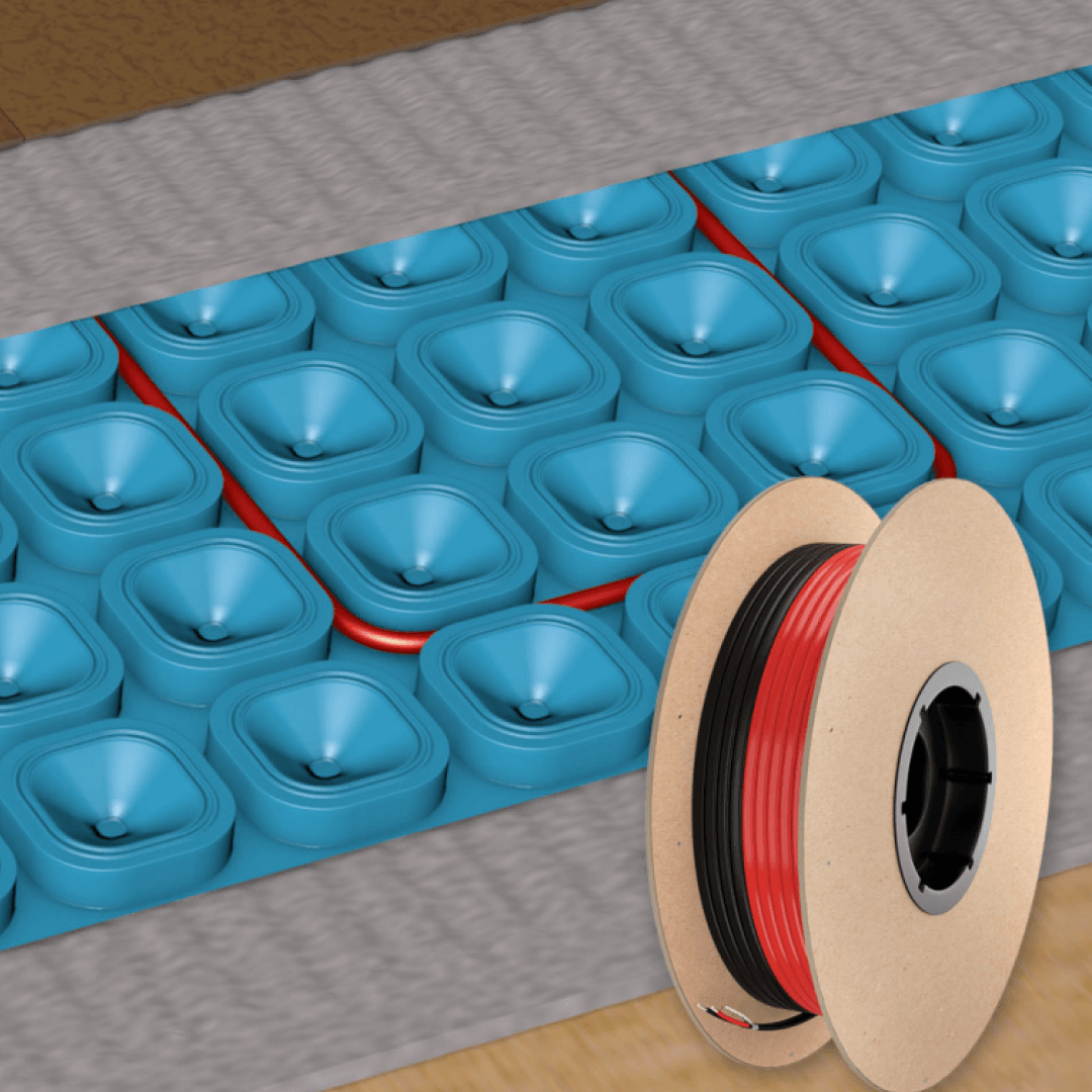 Mapeheat Radiant Floor-Heating Cable 120V 60sqft. - 2858701 - TESCO Building Supplies