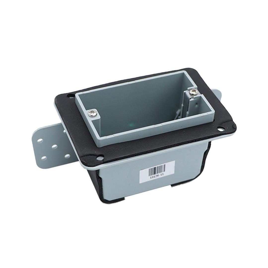 One Gang Nonmetallic Outlet Electrical Switch Wiring Plastic Box With Gasket - 2014-VB1 - TESCO Building Supplies