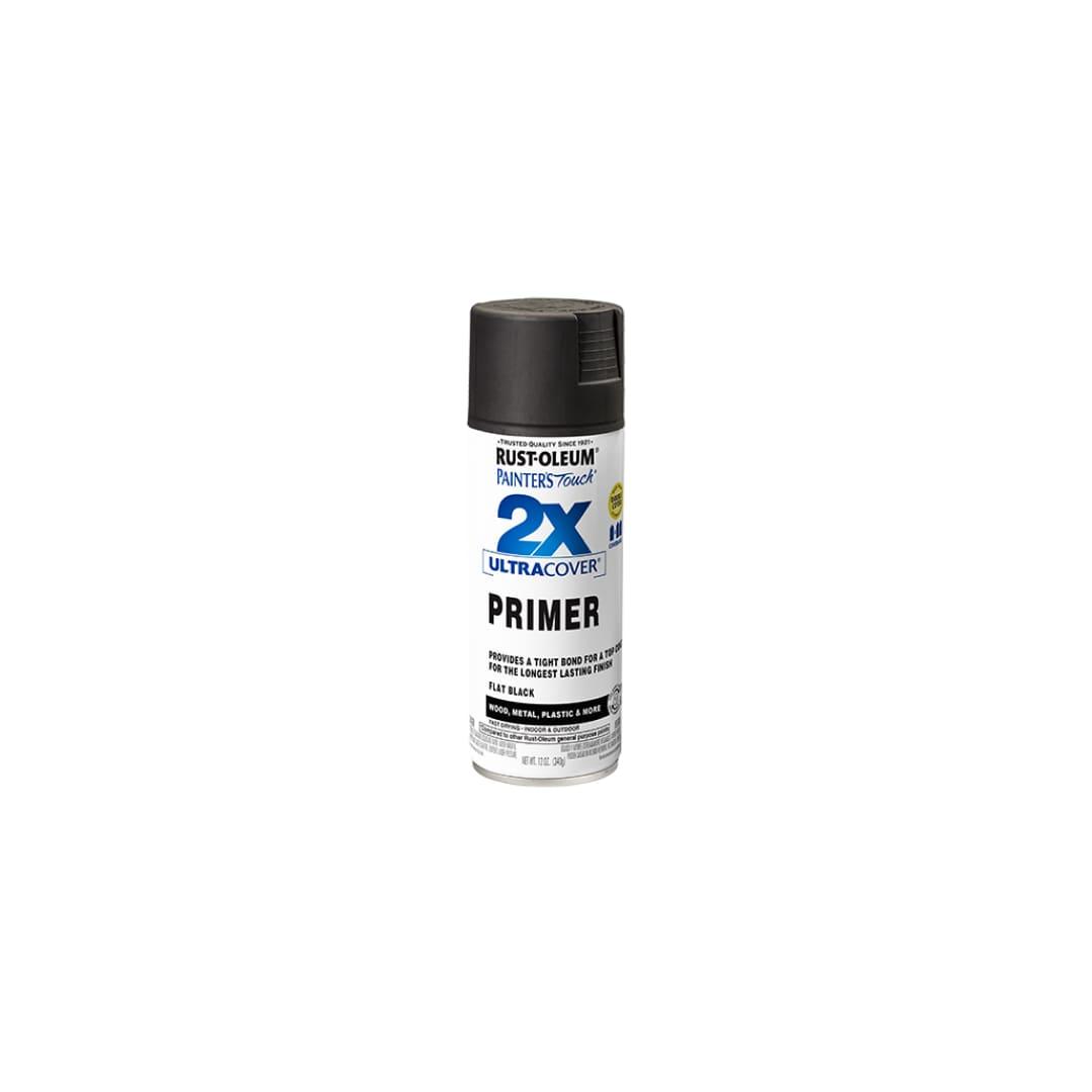 Painter's Touch® 2x Ultra Cover® Spray Paint - Flat Black Primer - TESCO Building Supplies