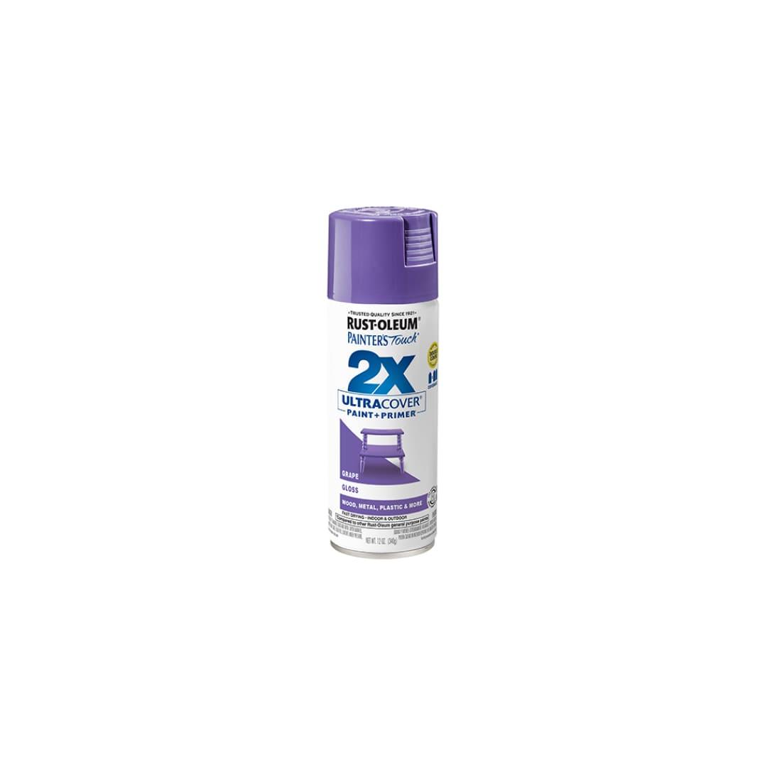 Painter's Touch® 2x Ultra Cover® Spray Paint - Gloss Grape - TESCO Building Supplies