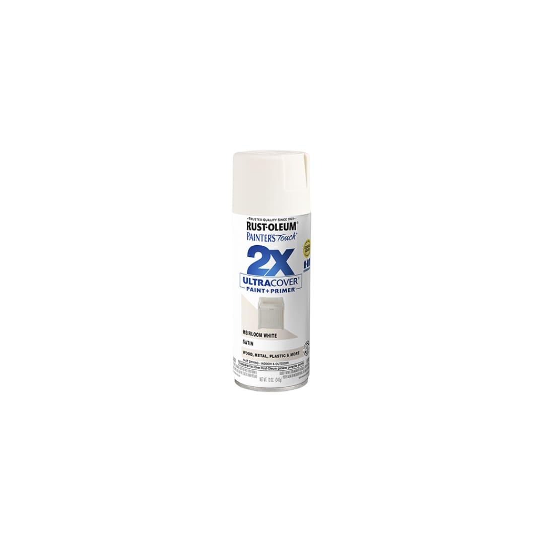 Painter's Touch® 2x Ultra Cover® Spray Paint - Satin Heirloom White - TESCO Building Supplies