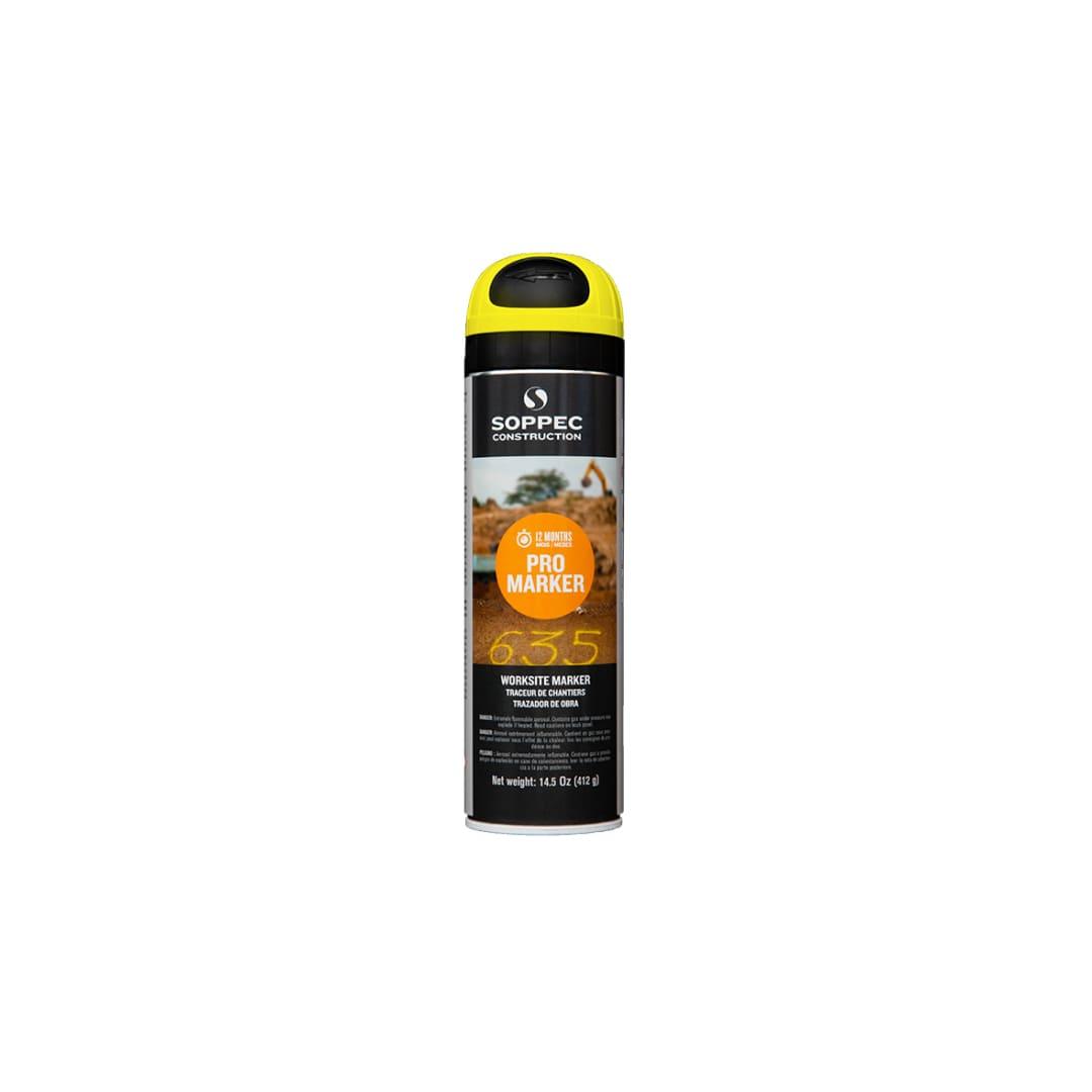 Pro Marker : Non Fluorescent Worksite Marking Paint 412g - TESCO Building Supplies
