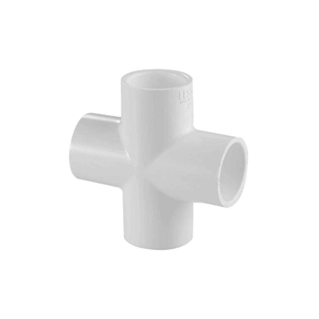 PVC Schedule 40 SCH40 Cross Slip - 420 - TESCO Building Supplies