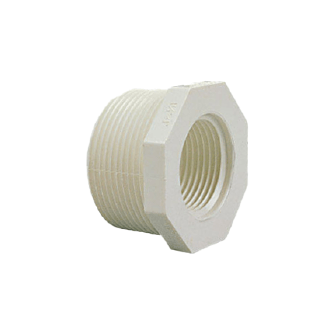 PVC Schedule 40 SCH40 Reducer Bushing MIPT x FIPT - 439 - TESCO Building Supplies