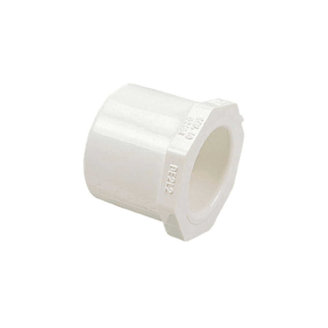 PVC Schedule 40 SCH40 Reducer Bushing Spigot x Slip - 437 - TESCO Building Supplies