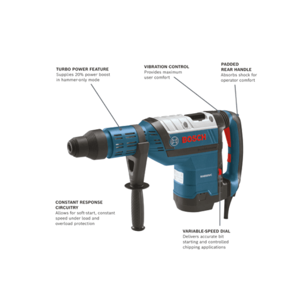 RH850VC - SDS-Max® 1-7/8 in. Combination Hammer BOSCH