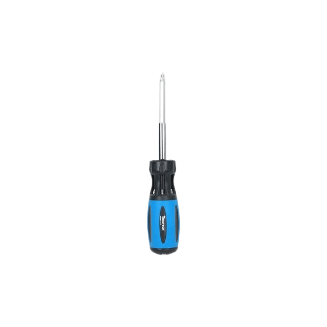 Screwdriver Multi-Bit 7-in-1 With Wall Storage Clip - TESCO Building Supplies