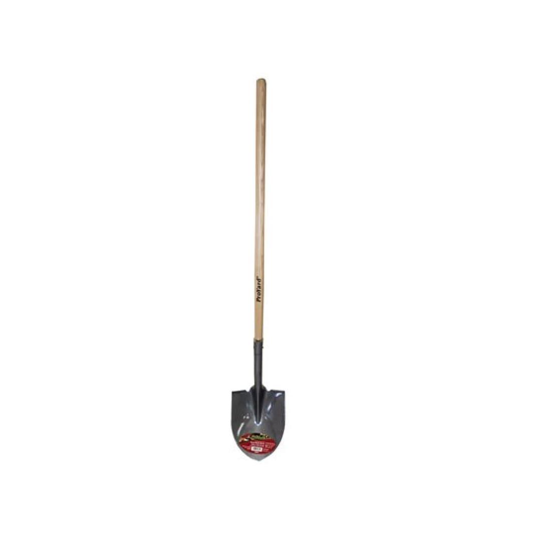 Shovel Round Point 59in x 9-1/2in Blade Ashwood L-Handle - TESCO Building Supplies