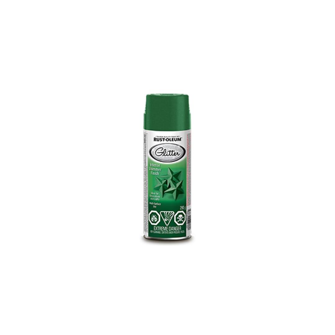 Specialty Glitter Spray Paint - Kelly Green - TESCO Building Supplies